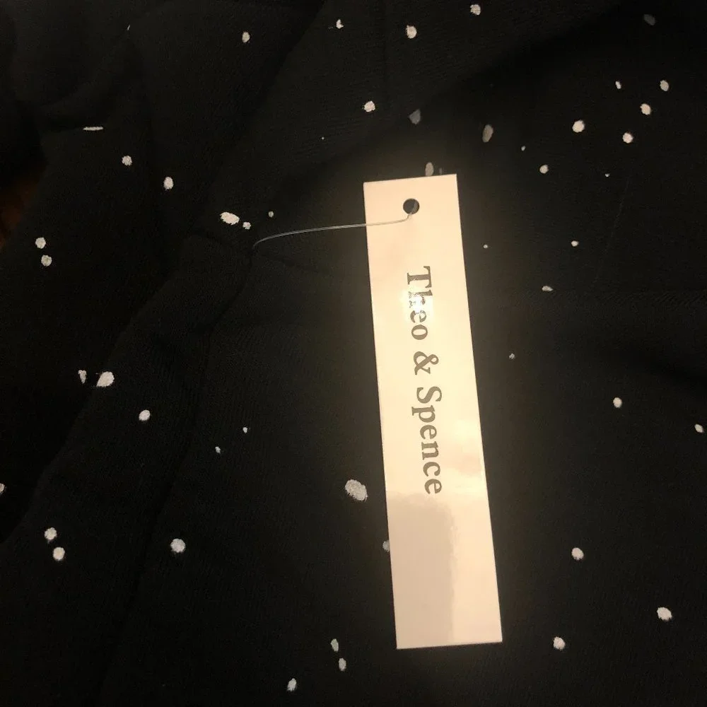 Theo & Spence Paint Splatter Thumbhole Sweatshirt - Picture 5 of 8